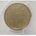 AUSTRALIA 2000 . ONE 1 DOLLAR COIN . ERROR . MULE . STRUCK ON TEN 10 CENTS